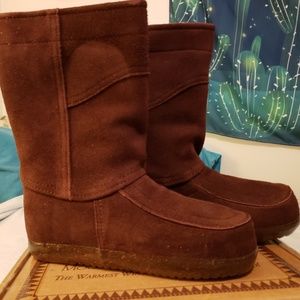 Steger Mukluks Winter Boots in Chocolate